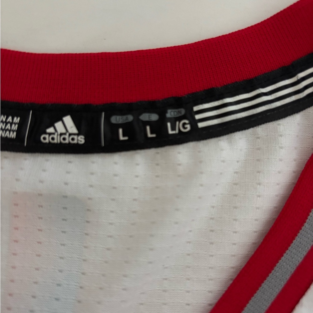 Adidas White and Red Tank Top - Picture 3 of 3
